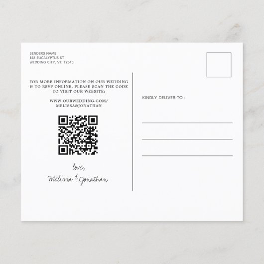 Budget Eucalyptus Folies S QR-Code Save the Date (Rückseite)