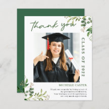 Budget Eucalyptus Foto Abschluss Vielen Dank