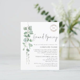 Budget Eukalyptus Company Logo QR Grand Opening