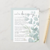 Budget Eukalyptus Downsizing Livestream Wedding