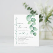 Budget Eukalyptus entschieden Forever Wedding Einl (Stehend Vorderseite)