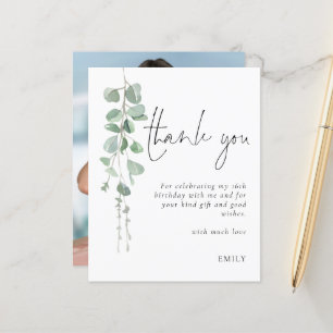 Budget Eukalyptus Foto 16 . Geburtstag Vielen Dank