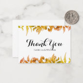 BUDGET Eukalyptus Greenerenery White Wedding Viele Mitteilungskarte (Vorderseite/Rückseite Beispiel)