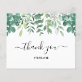 Budget Eukalyptus Greenery Personalisiert Vielen D (Vorderseite)