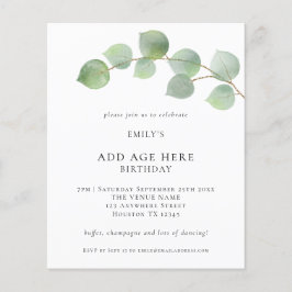 Budget Eukalyptus Jegliche Altersrente Einladung