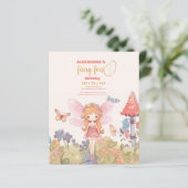 Budget Fairy First Enchanted Woodland 1. Geburtsta (Stehend Vorderseite)