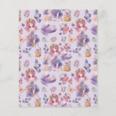 Budget Fairy First Enchanted Woodland 1. Geburtsta (Rückseite)