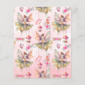 Budget Fairy First Girl's 1. Geburtstag (Rückseite)