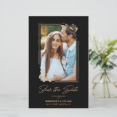 Budget Fake Golden Branches Fancy Calligraphy (Stehend Vorderseite)