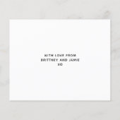 Budget Fall Pumpkin Baby Schwangerschaft Ankündigu (Rückseite)