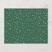 Budget Familien Foto Weihnachten Weihnachtskarte (Rückseite)