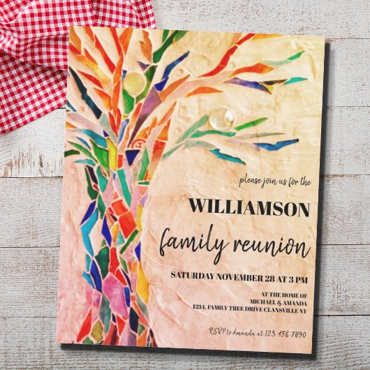 Budget Family Tree Beige Wiedersehen