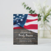 Budget Family Wiedersehen America Flag Patriotisch (Stehend Vorderseite)