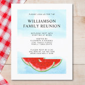 Budget Family Wiedersehen Picnic Watermelon Einlad
