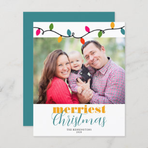 Budget Farbenfrohe Weihnachtsbeleuchtung Foto