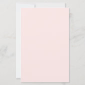 Budget Feier des Lebens Rosa Blumenladen (Rückseite)