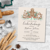 Budget Feiertage Weihnachtskochbörse Einladung