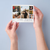 Budget Feliz Navidad Silver 6 Foto Flyer (Gruppe)