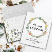 Budget Festivals Weihnachtskarte