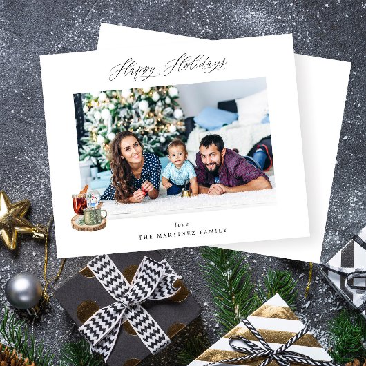 Budget Festive Happy Holidays Foto - WH