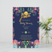 BUDGET Fiesta Kinderdusche Volkskunst Blume laden (Stehend Vorderseite)