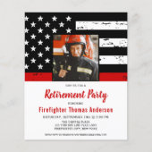 Budget Firefighter Foto Ruhestand der Red Line (Vorderseite)