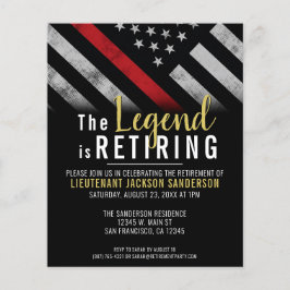 Budget Firefighter Rente Party Einladung