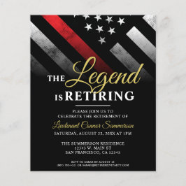 Budget Firefighter Rente Party Einladung