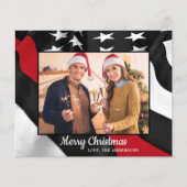 Budget Firefighter Weihnachten Donnerrot-Linie Fla (Vorderseite)