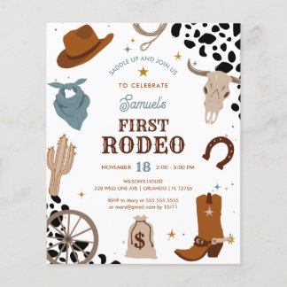 Budget First Rodeo | Western Boy Erster Geburtstag