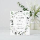 Budget Floral Eukalyptus Greenery Wedding (Stehend Vorderseite)