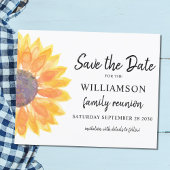 Budget Floral Family Wiedersehen Save the Date