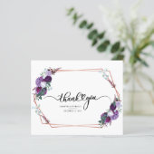 Budget Floral geometrischer Rahmen rustikal (Stehend Vorderseite)