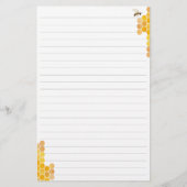 Budget Floral Honeycomb Bumblebee Küche Rezept Flyer (Hinten)