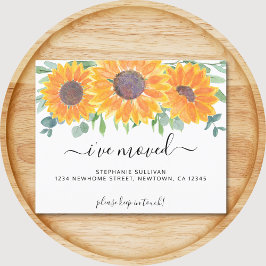 Budget Floral I hat bewegt Bewegung Ankündigung