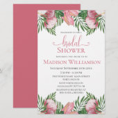 Budget Floral Watercolor Tropical Paradise Bridal (Vorne/Hinten)