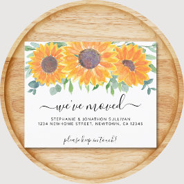 Budget Floral Wir haben Bewegung Ankündigung versc