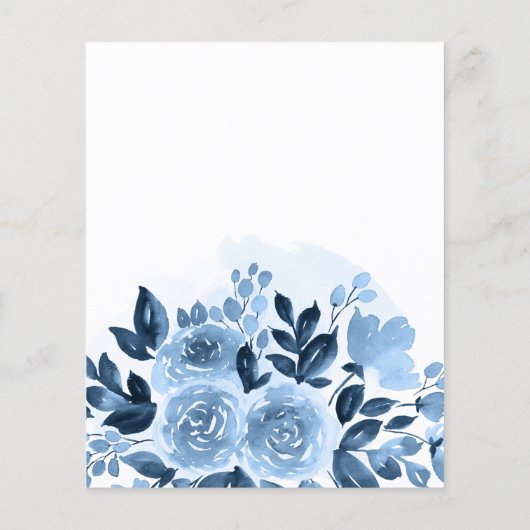 Budget: Florale Skripteinsätze speichern das Datum (Rückseite)