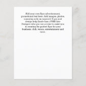 BUDGET Flyer KOSTENLOS Design Hilfe Unterhaltung T (Hinten)