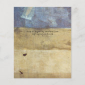 BUDGET Flyer Paper Navy Wedite Einladung Urban (Hinten)