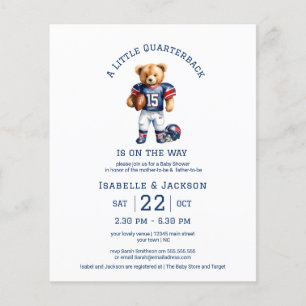 Budget Football Kleiner Quarterback Babyparty