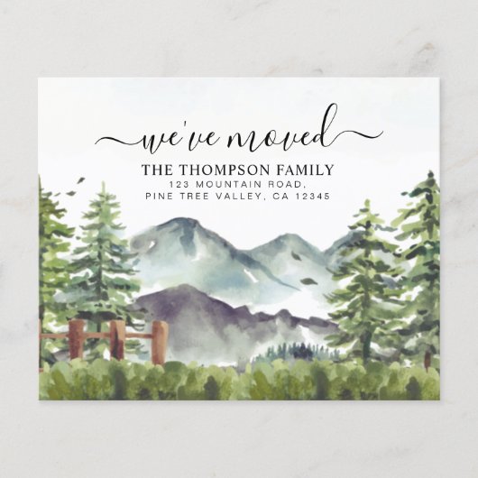 Budget Forest Mountain Wir haben neue Zuhause Movi (Vorderseite)