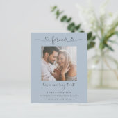 Budget Forever Foto Dusty Blue Verlobung (Stehend Vorderseite)