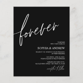 Budget Forever Love Minimalistische Hochzeit Einla