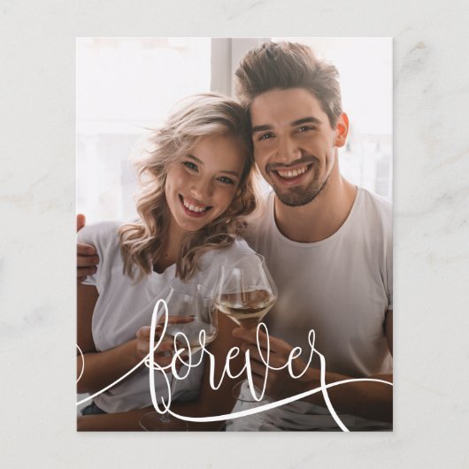 Budget Forever Script Foto Hochzeit Speichern Sie  (Vorderseite)