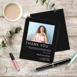 Budget Foto 2022 Abschluss Black Vielen Dank