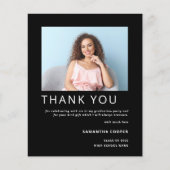 Budget Foto 2022 Abschluss Black Vielen Dank (Vorderseite)