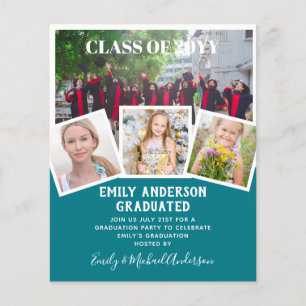 BUDGET-FOTO ABITUR/EINLADUNG Dankeschön-Ankündigun Flyer