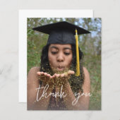 Budget Foto Abschluss Vertical W Vielen Dank (Vorne/Hinten)