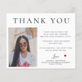 Budget Foto Abschluss vielen Dank Flyer (Vorne)